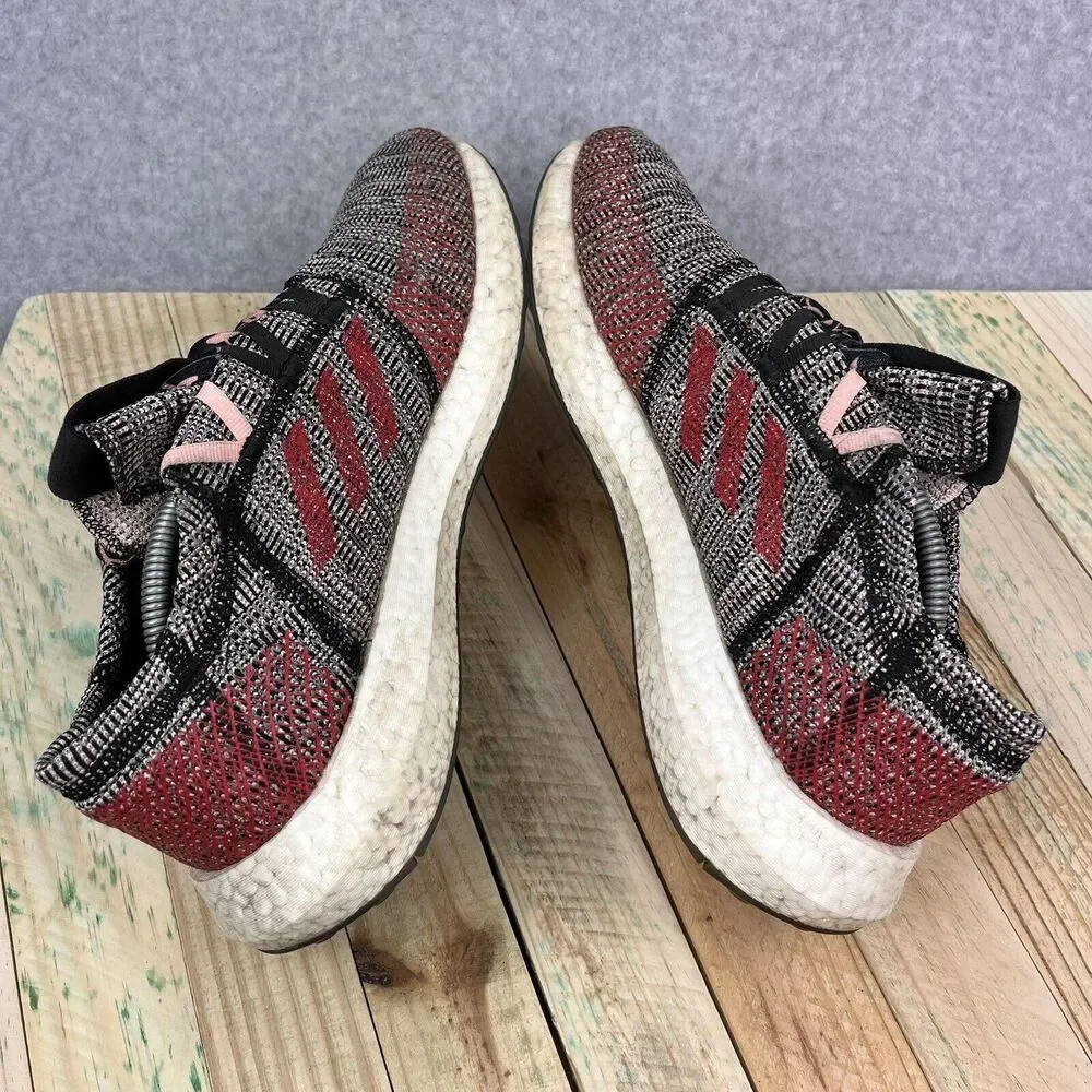 Adidas Pureboost Go Rhen Zhe Shoes Mens Size 10 Black Scarlett Sneakers